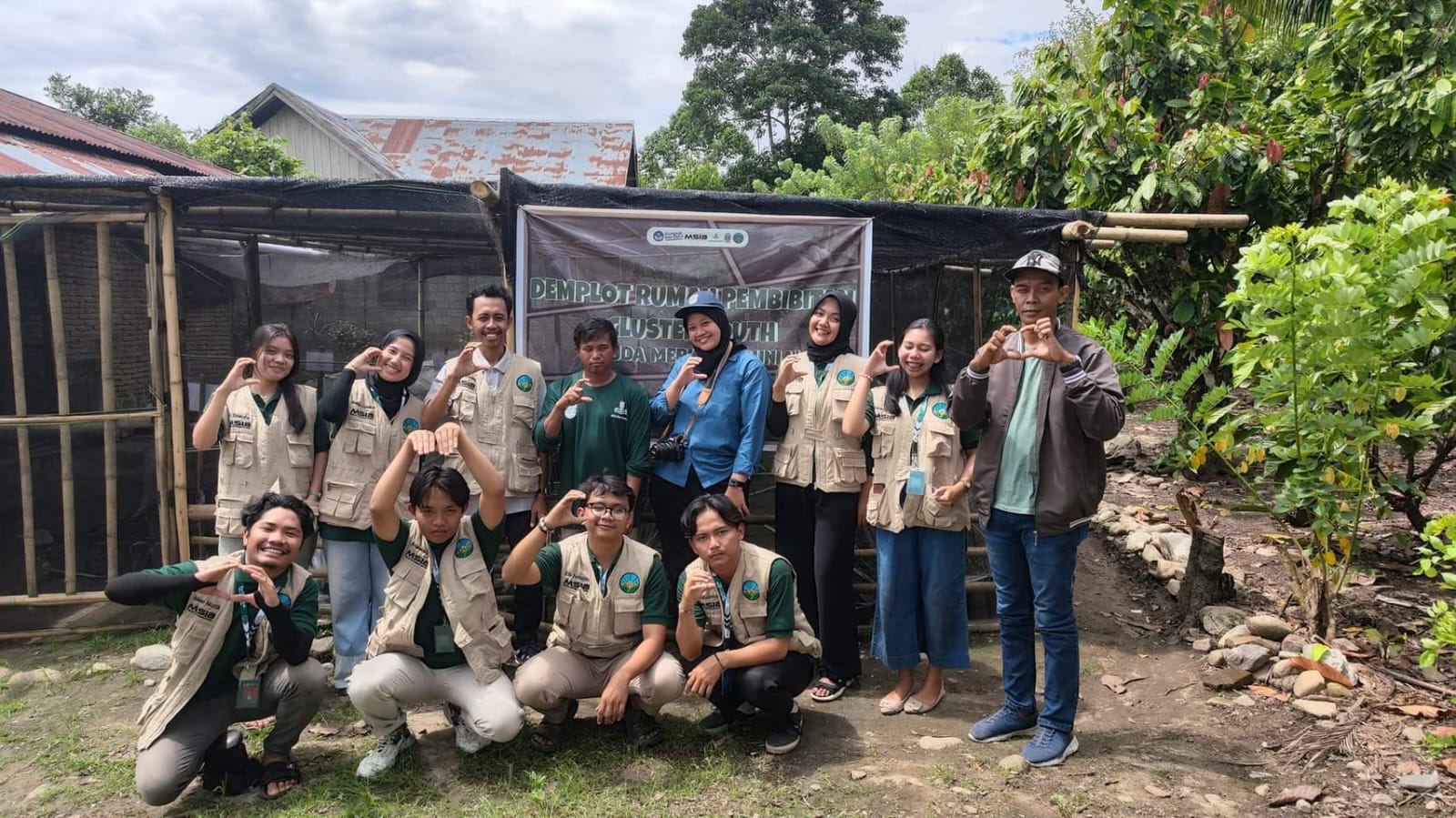 Kegiatan Edukasi Nursery Petani Kakao